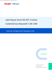 Ruijie Reyee RG EST350-V2 Guía De Configuración