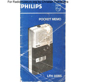 Philips POCKET MEMO LFH 0085 Instrucciones De Manejo