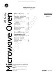 GE PVM2170 Manual Del Propietário