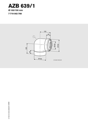 Bosch Thermotechnik AZB 639/1 Manual De Instrucciones