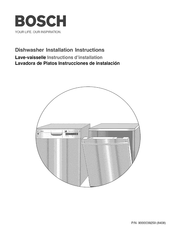 Bosch SHV Instrucciones De Instalación