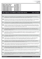 Ecs Electronics UN-269-ZZ Instrucciones De Montaje