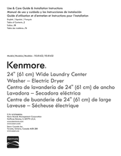 Kenmore 110.81422 Manual De Uso Y Cuidado E Instrucciones De Instalación