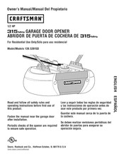 Craftsman 139.53915D Manual Del Propietário
