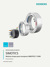 Siemens SIMOTICS T-1FW6 Instrucciones De Servicio