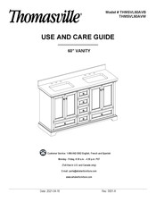 Thomasville THMSVL60AVW Guía De Uso Y Mantenimiento