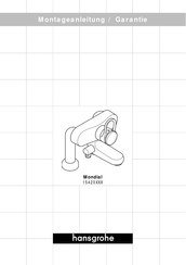 Hansgrohe Mondial 15420 Serie Instrucciones De Montaje