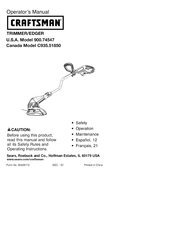 Craftsman C935.51850 Manual Del Operador