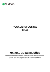 Brudden BC45 Manual De Instrucciones