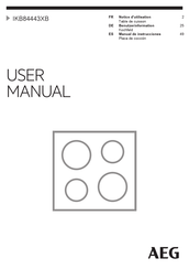 AEG IKB84443XB Manual De Instrucciones