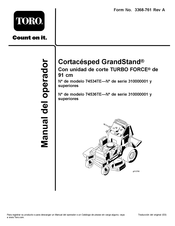 Toro 74536TE Manual Del Operador