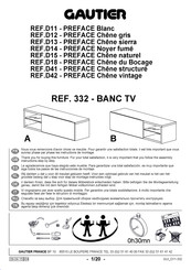 Gautier PREFACE D13 Instrucciones De Montaje