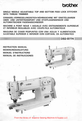 Brother DB2-B774 Manual De Instrucciones