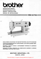 Brother DB2-B793 Manual De Instrucciones