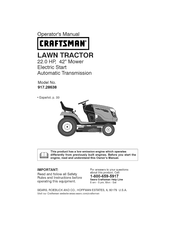 Craftsman 917.28638 Manual De Instrucciones