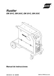 ESAB Rustler EM 203C Manual De Instrucciones