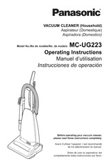 Panasonic MC-UG223 Instrucciones De Operación