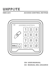 UHPPOTE HBK-A01 Manual Del Usuario