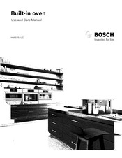 Bosch HBE5451UC Manual De Uso Y Cuidado