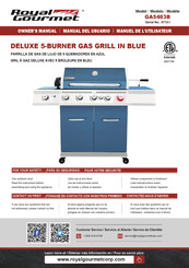 ROYAL GOURMET GA5403B Manual Del Usuario