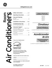 GE AEW12 Manual Del Propietario E Instrucciones De Instalación