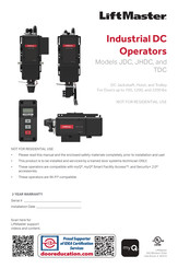 LiftMaster TDC22X1N4XMC Manual Del Usuario