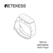 Retekess TD112 Manual Del Usuario