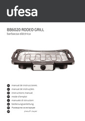 UFESA BB6020 RODEO GRILL Manual De Instrucciones