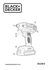 Black and Decker BDCIM18D1A Traducido De Las Instrucciones Originales