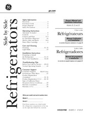 GE 25 Manual Del Propietario E Instalación