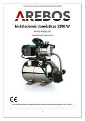 AREBOS AR-HE-HWW1200 Manual De Instrucciones Original