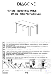 Diagone 114 Instrucciones De Montaje