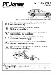 PF Jones 29360508PF Instrucciones De Montaje