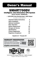 Tripp-Lite SMART700DV Manual Del Usuario