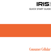 Consumer Cellular IRIS FLIP Guia De Inicio Rapido