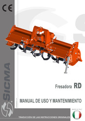 Sicma RD Manual De Uso Y Mantenimiento