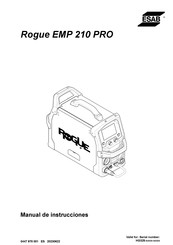 ESAB Rogue EMP 210 PRO Manual De Instrucciones