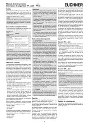 EUCHNER TP AS2 Serie Manual De Instrucciones