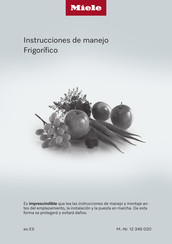 Miele K 7216 E Instrucciones De Manejo