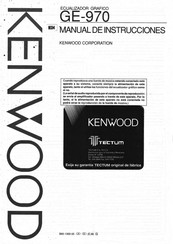 Kenwood GE-970 Manual De Instrucciones