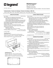 Legrand Wattstoppe LMZC-301 Instrucciones De Instalación