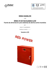 Pulsar RED POWER EN54-5A28LCD Manual Del Usuario