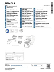 Siemens SIRIUS 3SU1401-1EE20 AA0 Serie Instructivo