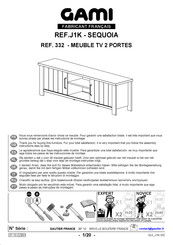 Gami SEQUOIA J1K Instrucciones De Montaje