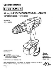 Craftsman 973.114170 Manual Del Operador