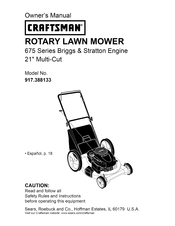 Craftsman 917.388133 Manual Del Propietário