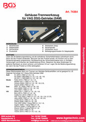 BGS technic 74364 Manual