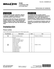 BULLS EYE FieldSweep 660 Instrucciones De Instalación