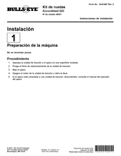 BULLS EYE AccuraSeed 620 Instrucciones De Instalación