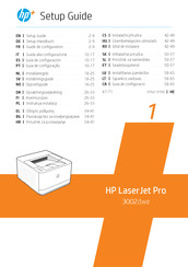 HP LaserJet Pro 3002dwe Guía De Configuración